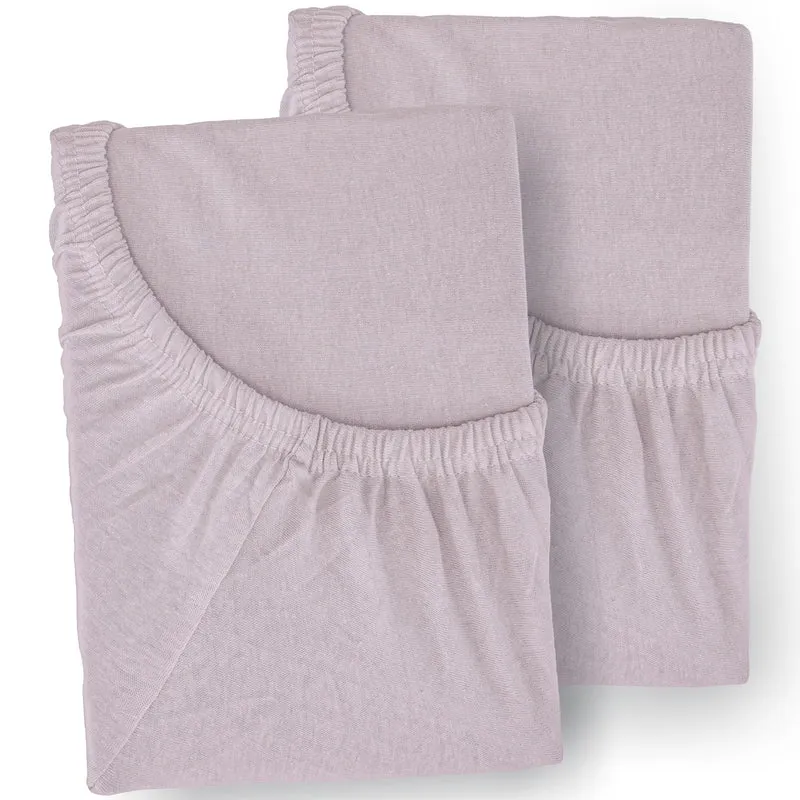 Little one 2er Set Jersey Spannbetttücher 40 x 90 cm