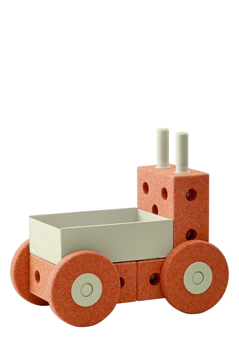 3-in-1 Lauflernwagen Burnt Orange / Dusty Green