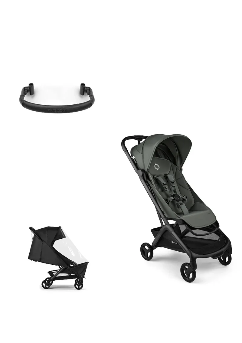 'Butterfly 2' Bundle – Unverzichtbares Buggy-Set Forest Green