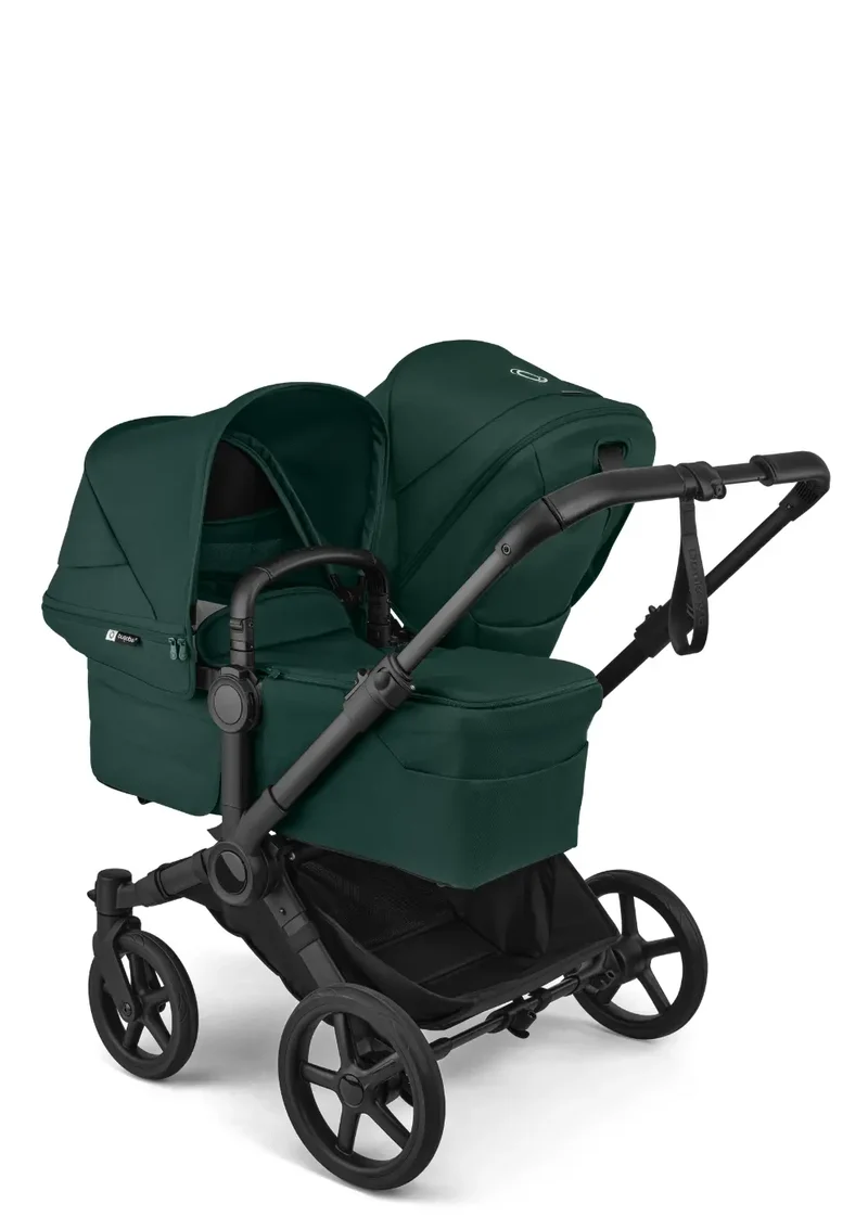 Geschwisterwagen-Set 'Donkey 6 Double' Fern Green