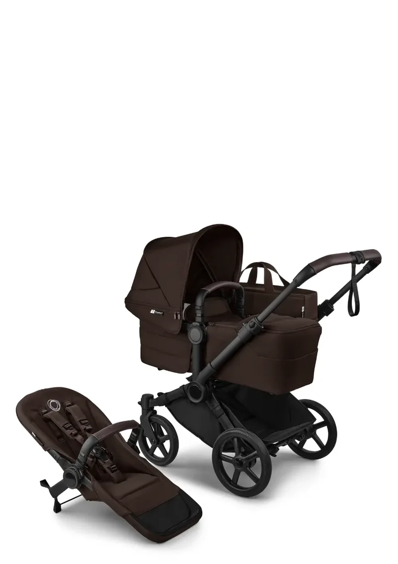 Kinderwagen-Set 'Donkey 6 Single' Cocoa Brown