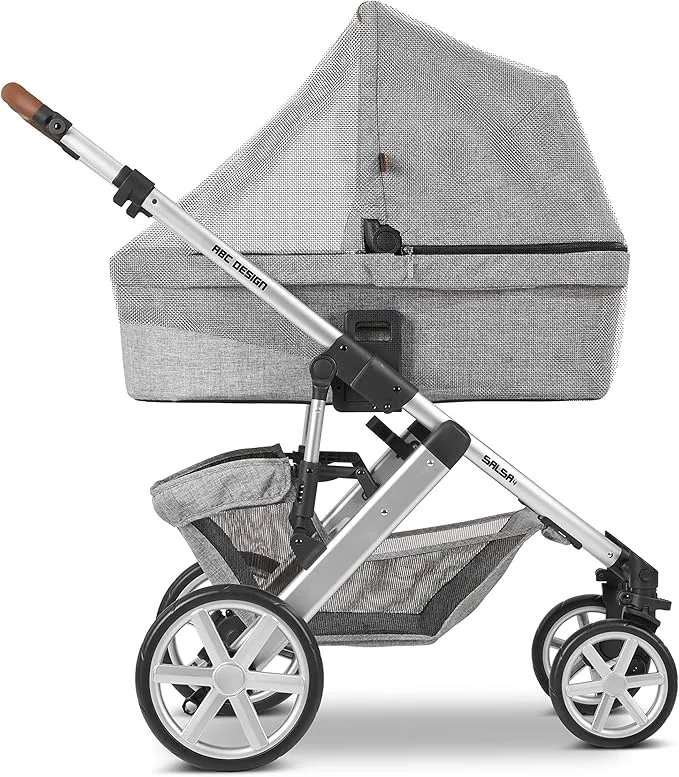 ABC Design Universal Moskitonetz – Insektenschutz für Kinderwagen, Sportwagen & Buggy – feinmaschig – Farbe: black
