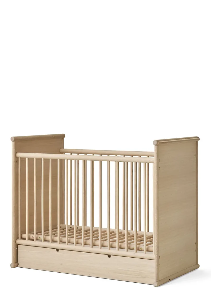 Baby- und Kinderbett 'Camp Novel' Eiche 120 x 60 cm / 200 x 120 cm