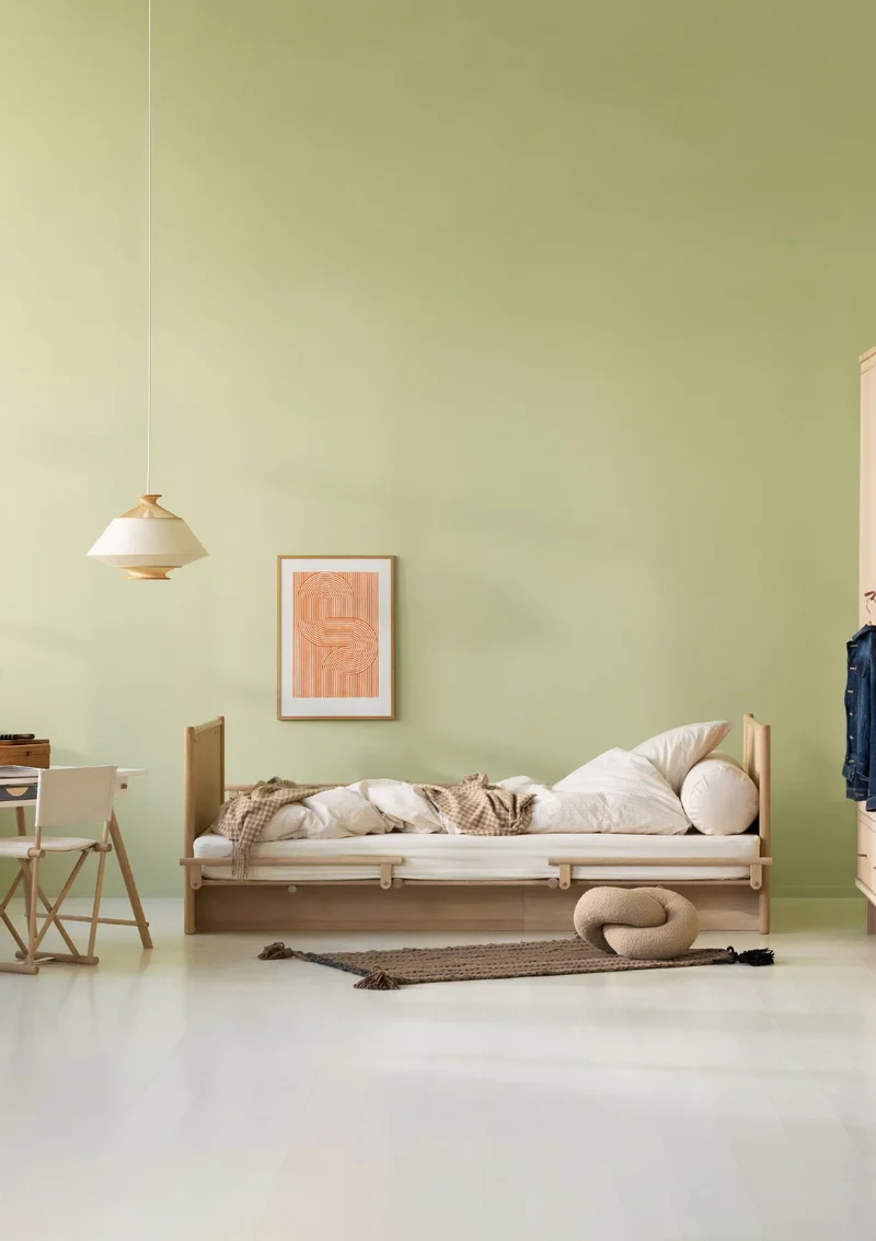 Baby- und Kinderbett 'Camp Novel' Eiche 120 x 60 cm / 200 x 120 cm