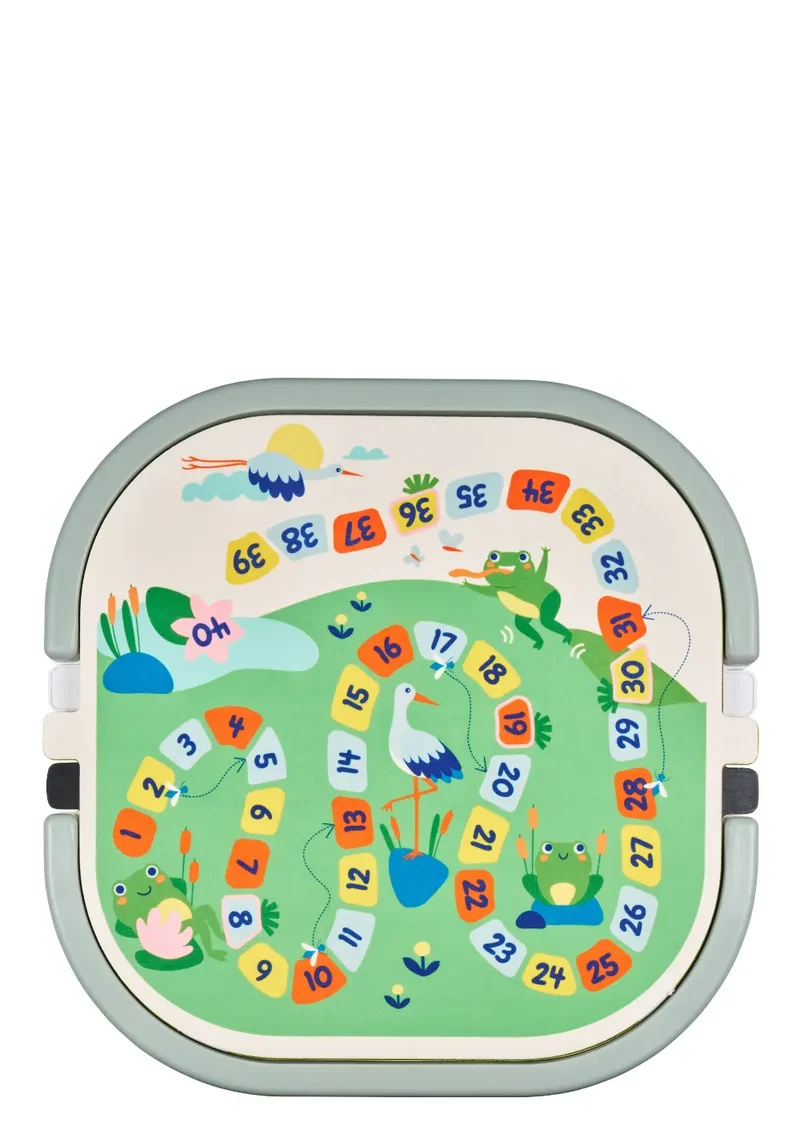 Spieltisch & Stühle Set Pastell Grün
