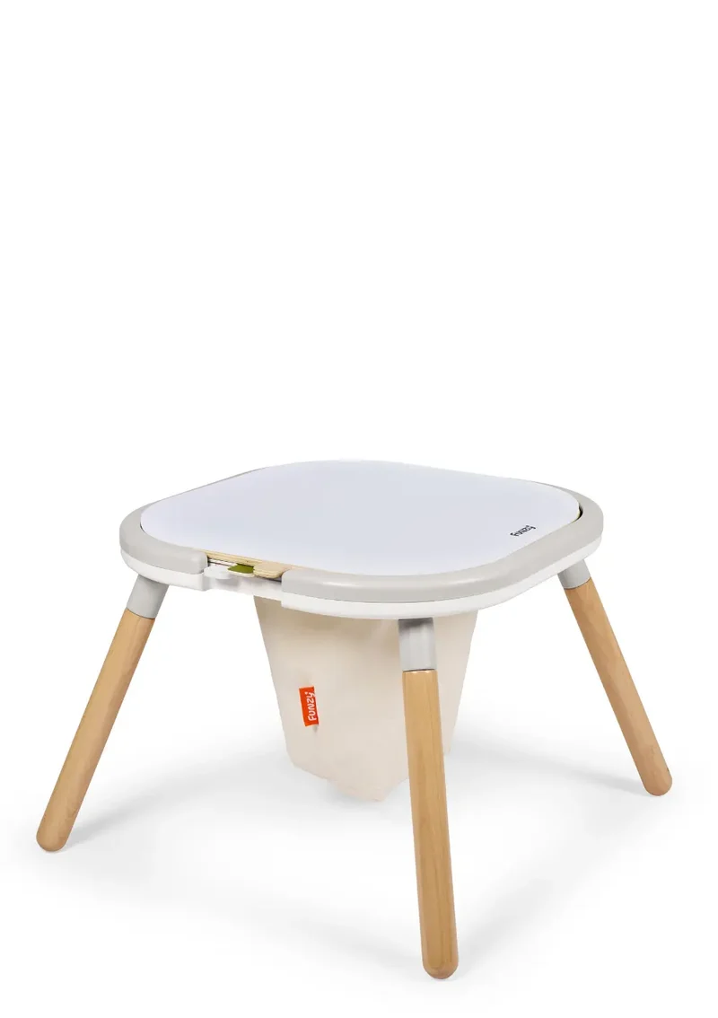 Spieltisch & Stühle Set Graphit Grau