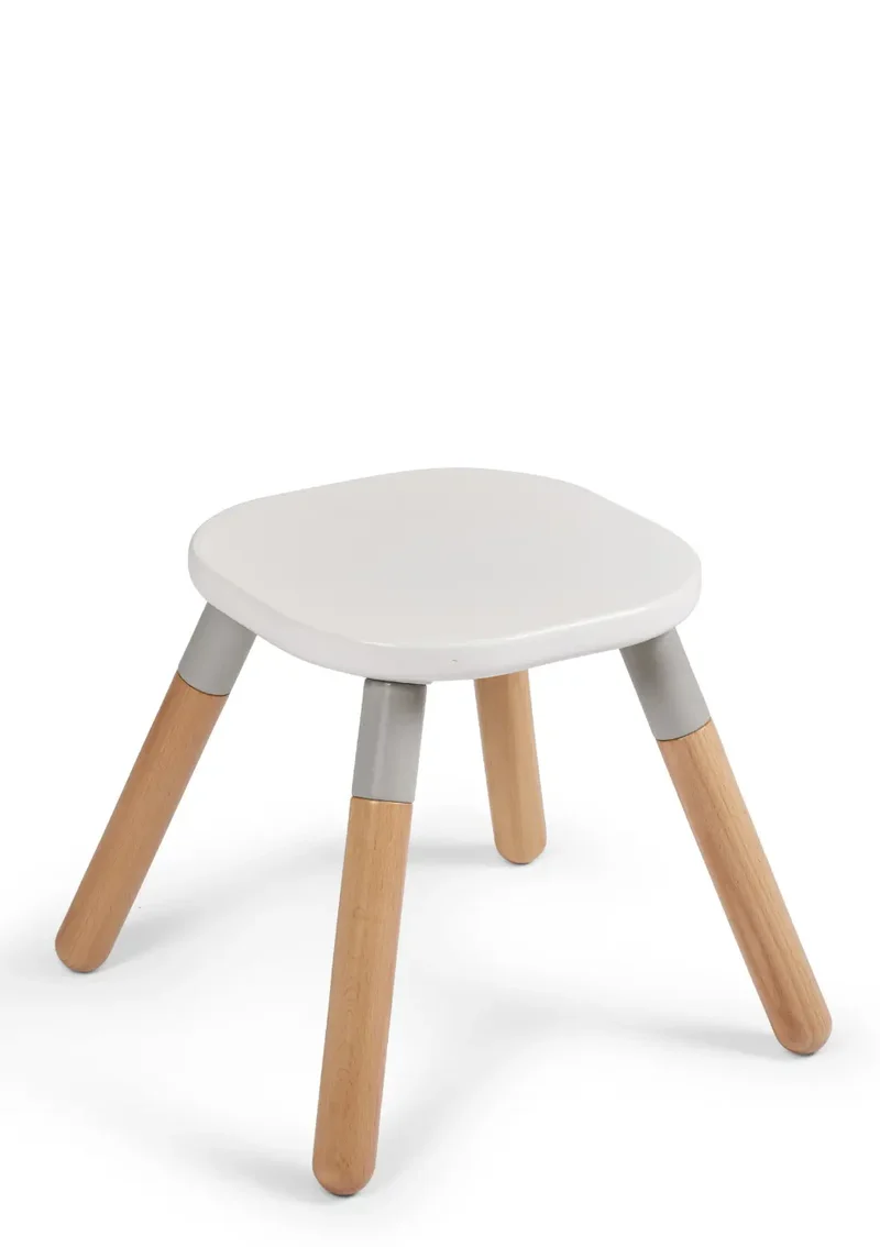 Spieltisch & Stühle Set Graphit Grau