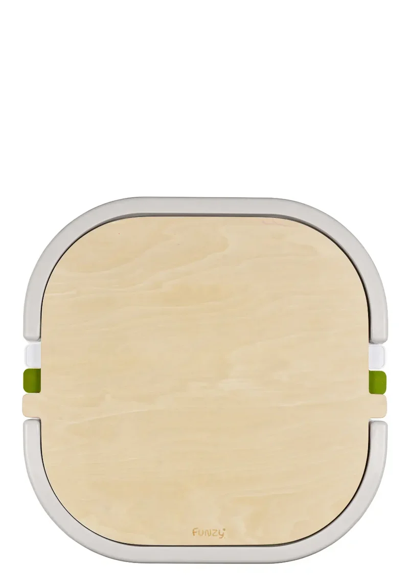 Spieltisch & Stühle Set Graphit Grau