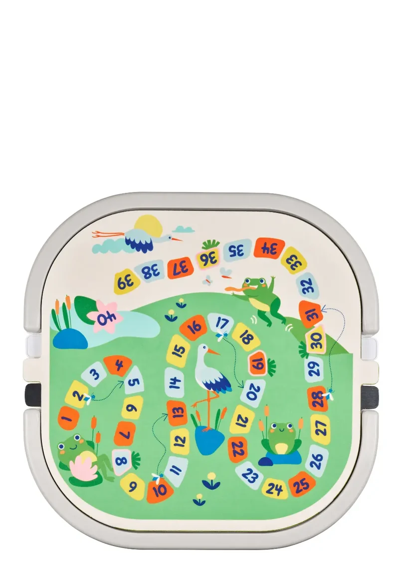 Spieltisch & Stühle Set Graphit Grau