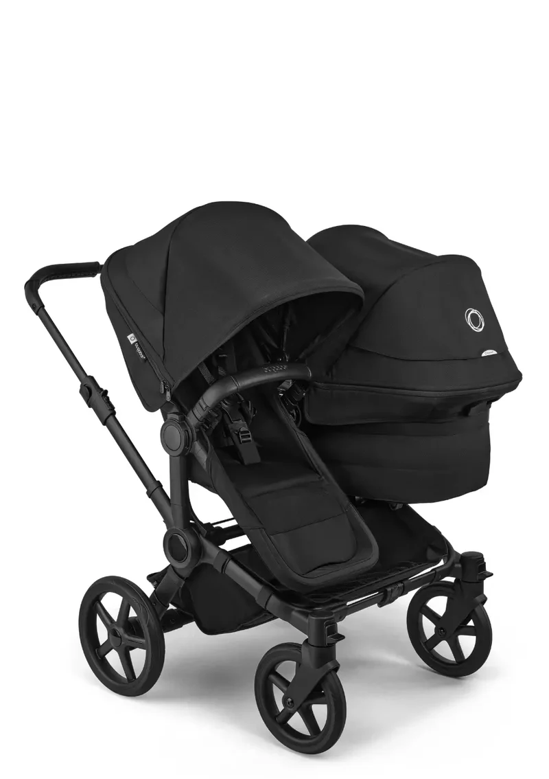Geschwisterwagen-Set 'Donkey 6 Double' Heritage Black