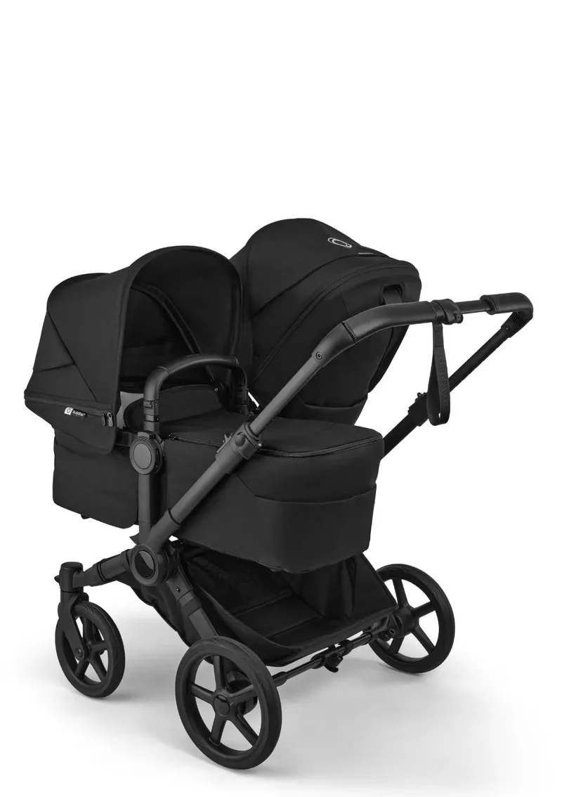 Geschwisterwagen-Set 'Donkey 6 Double' Heritage Black