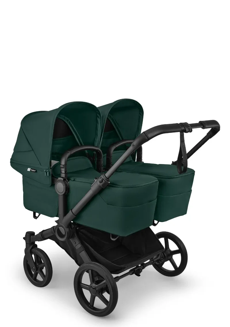 'Donkey 6 Twin' Bundle – Unverzichtbares Kinderwagen-Set Fern Green
