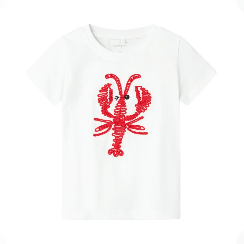 Name it T-Shirt weiß Hummer Bright White 92