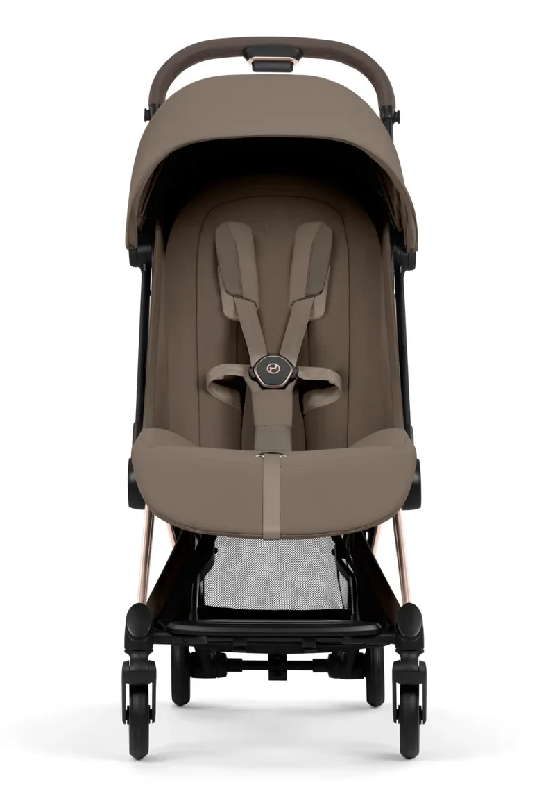 Buggy 'Coya Style' Coconut Brown / Roségold Frame