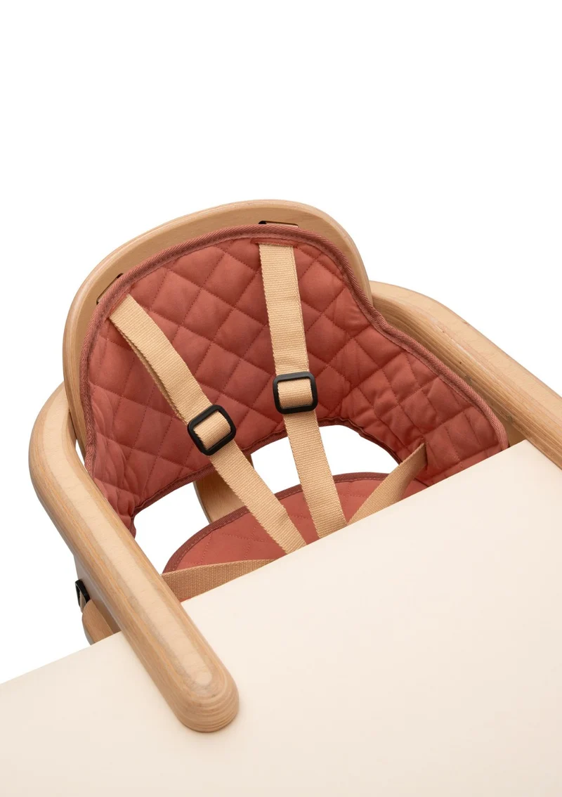 Tischsitz mit Sitzauflage 'Hiko' Rosenholz