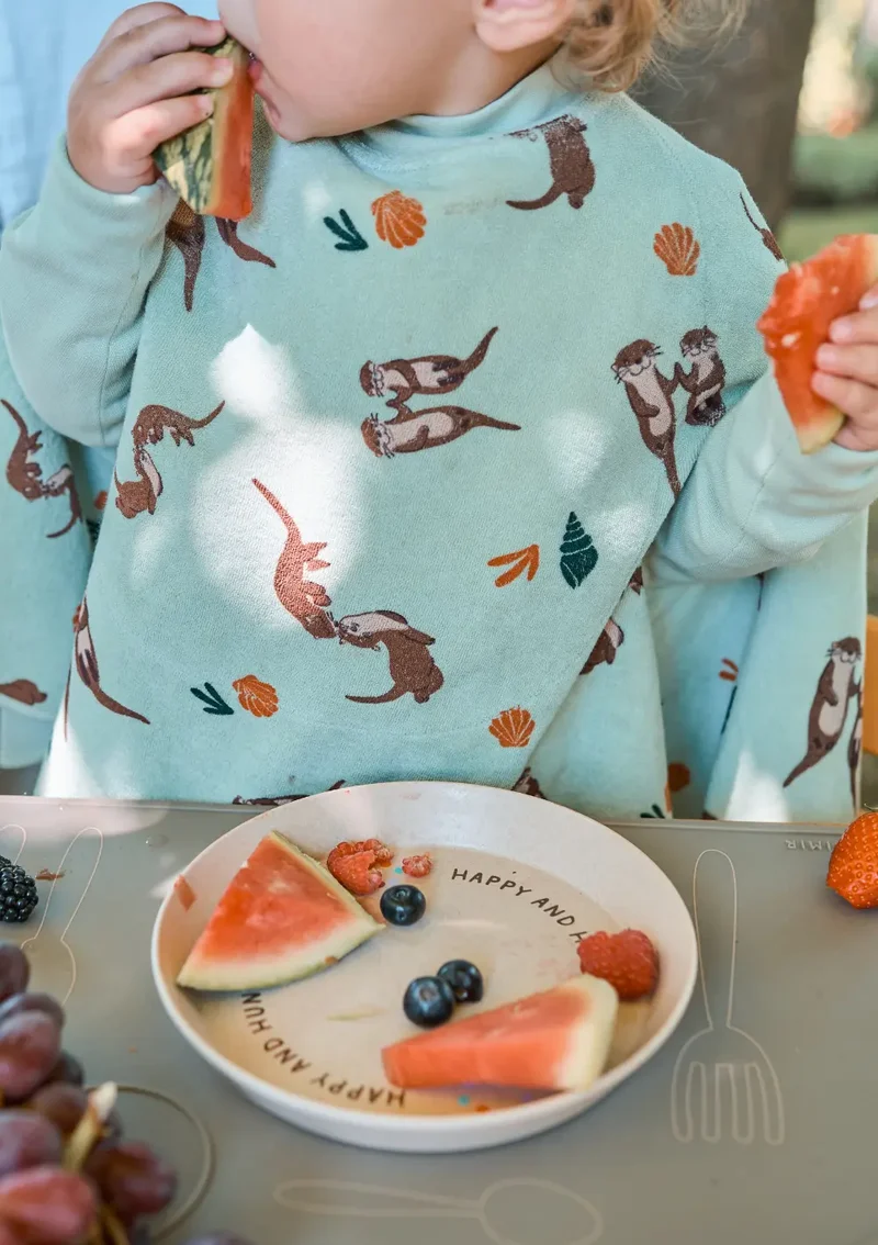 Frottee Ärmellätzchen 'Boo' Otter II