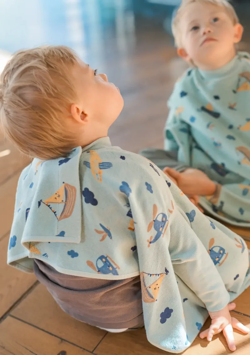 Frottee Ärmellätzchen 'Boo' Little Voyagers