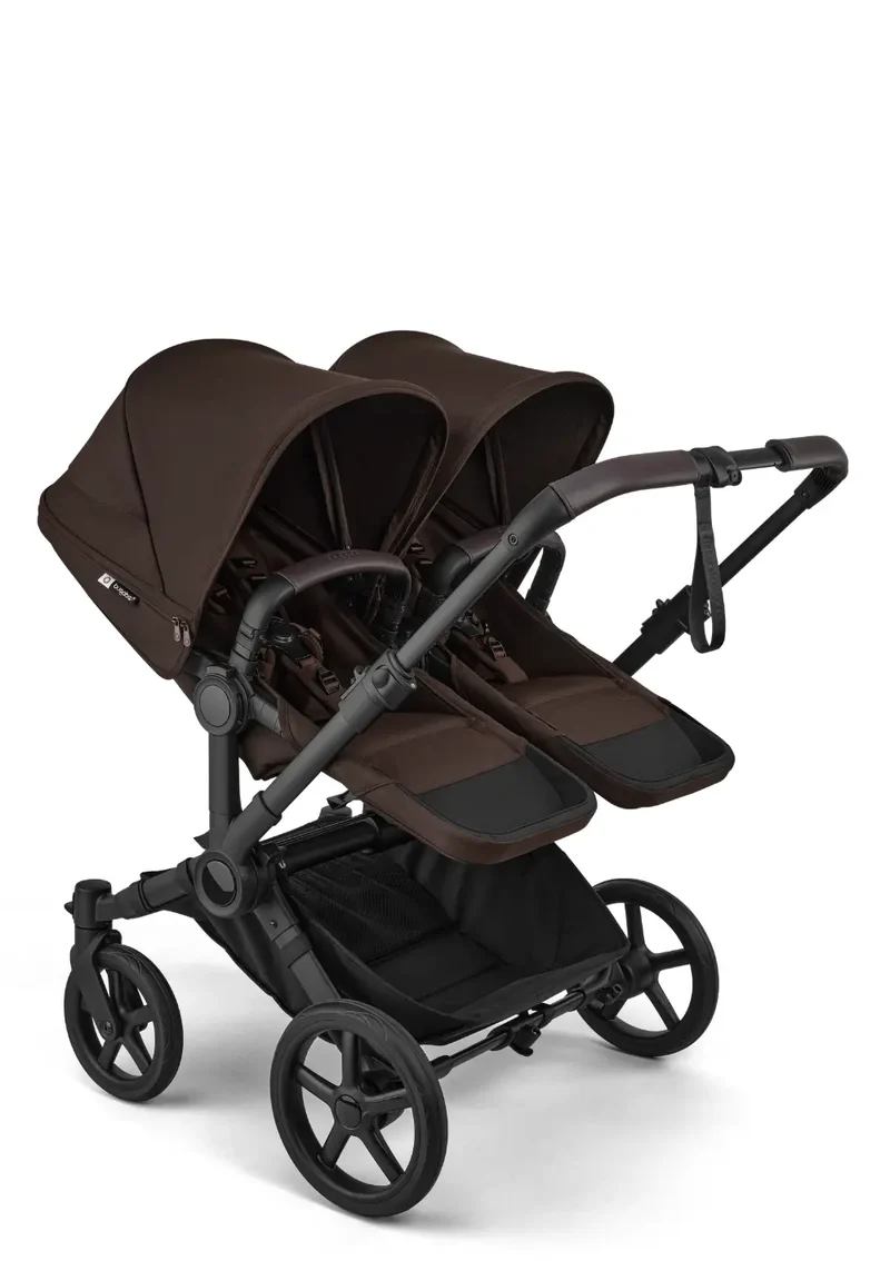 Zwillingswagen-Set 'Donkey 6 Twin' Cocoa Brown