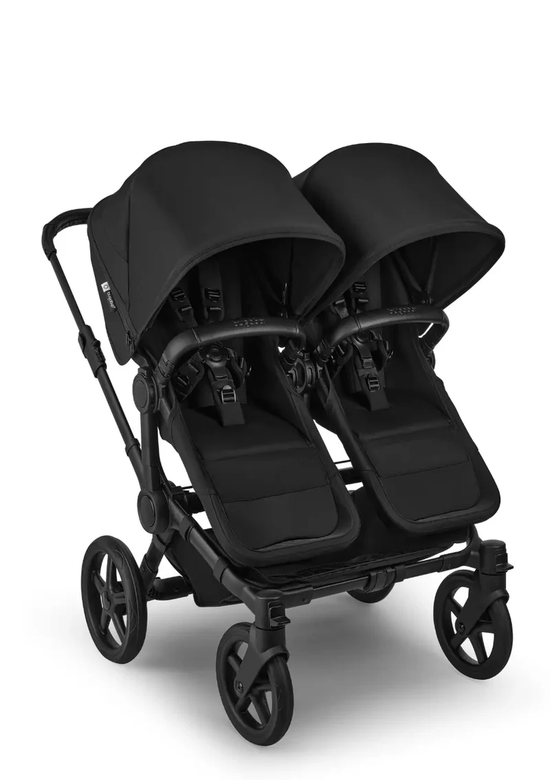 Zwillingswagen-Set 'Donkey 6 Twin' Heritage Black