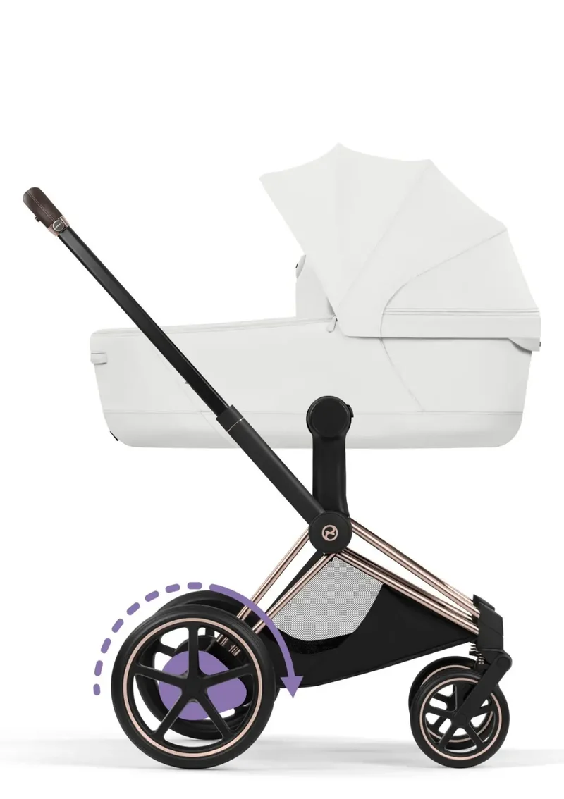 Kinderwagen-Set 'e-Priam Style' Off White