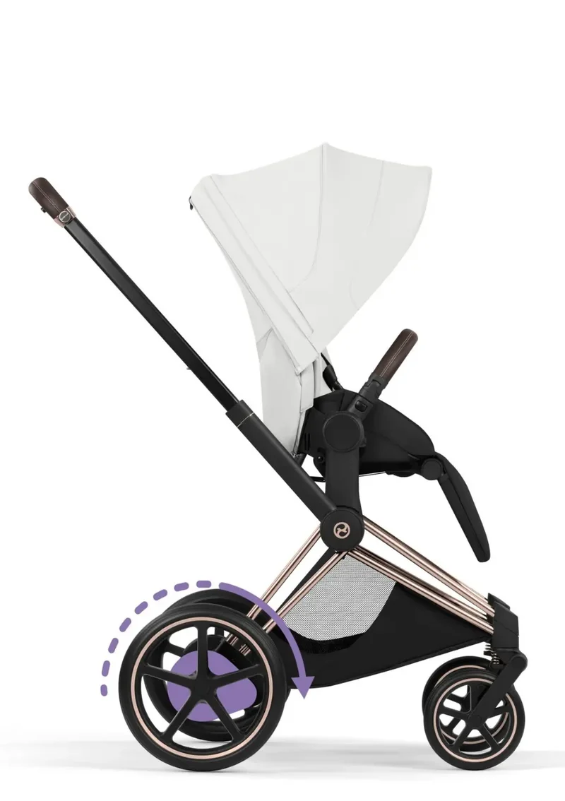 Kinderwagen-Set 'e-Priam Style' Off White