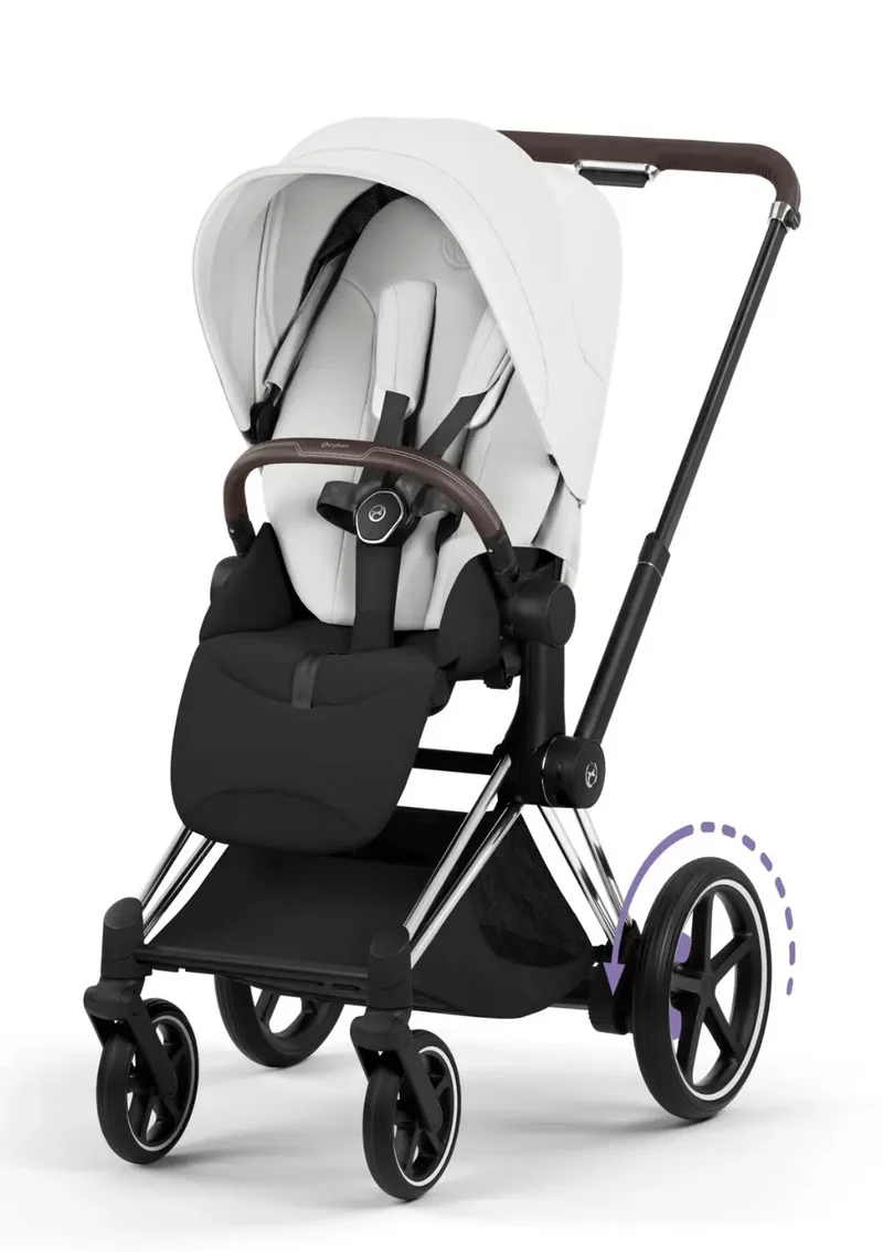 Kinderwagen-Set 'e-Priam Style' Off White