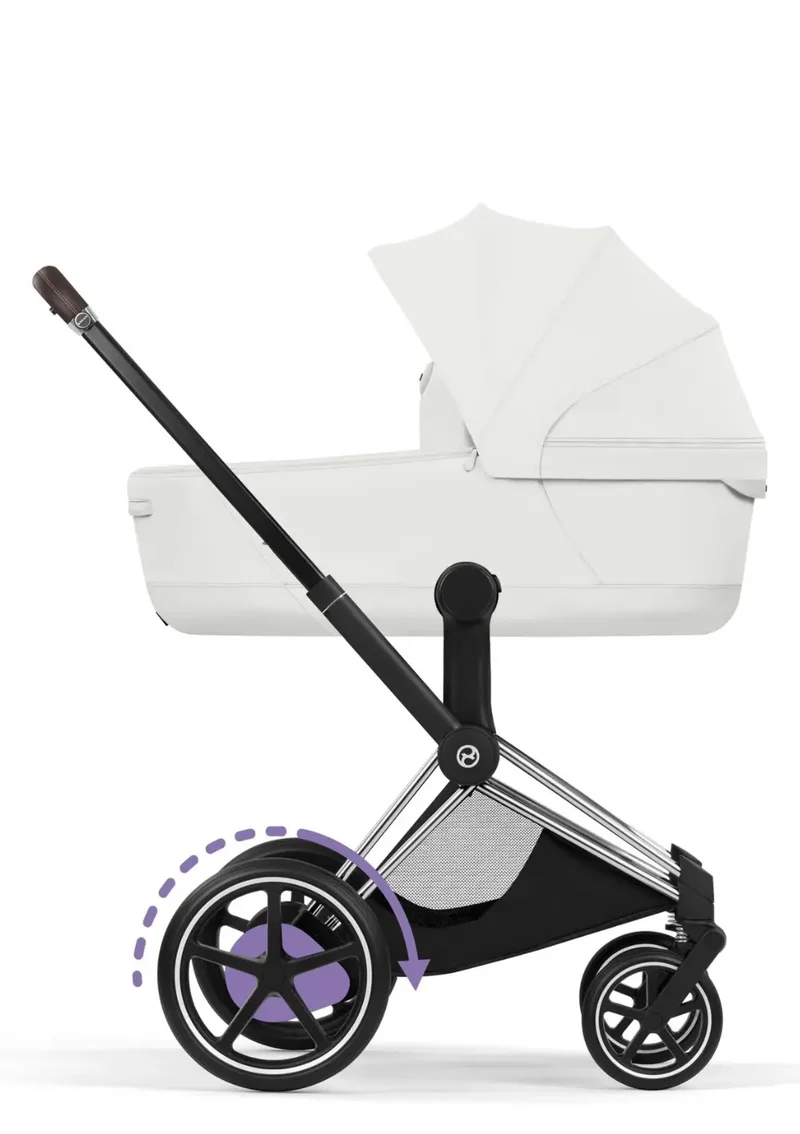 Kinderwagen-Set 'e-Priam Style' Off White