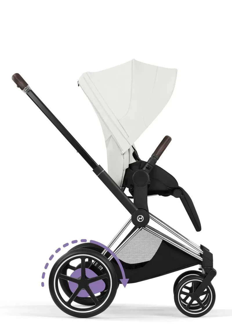 Kinderwagen-Set 'e-Priam Style' Off White