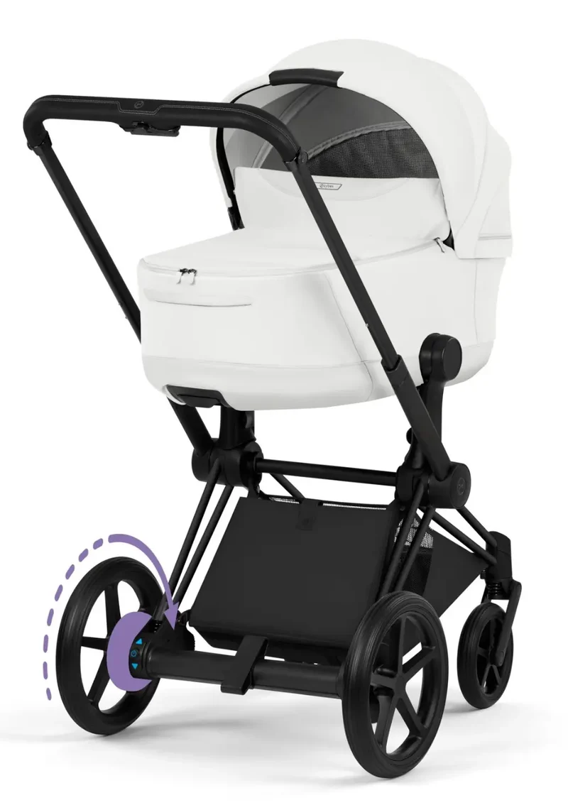 Kinderwagen-Set 'e-Priam Style' Off White