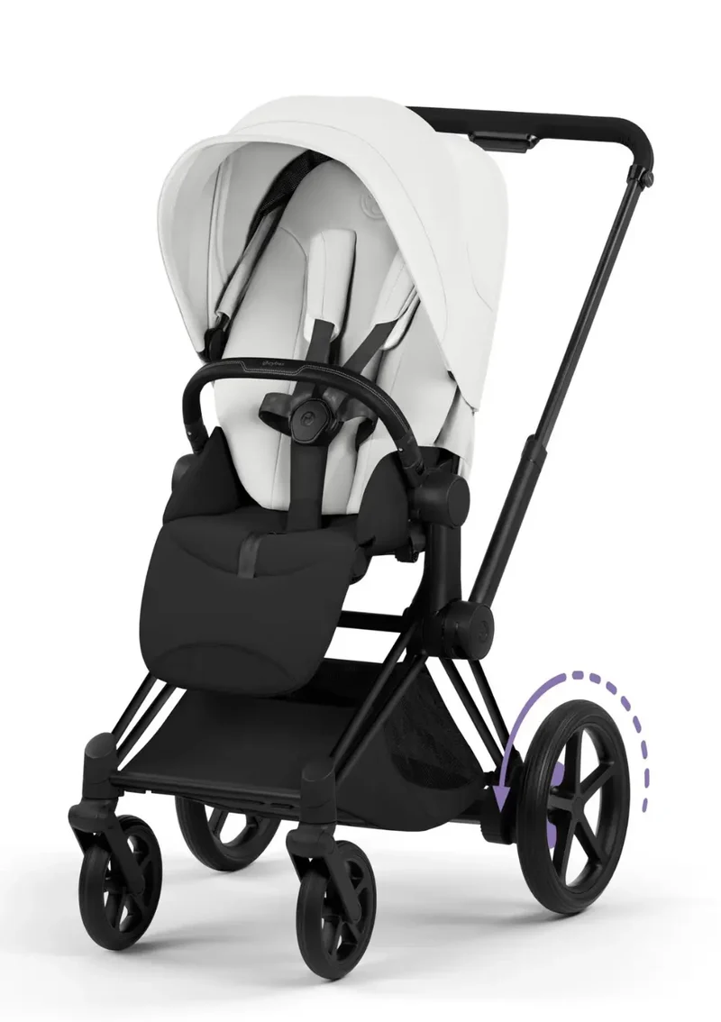 Kinderwagen-Set 'e-Priam Style' Off White