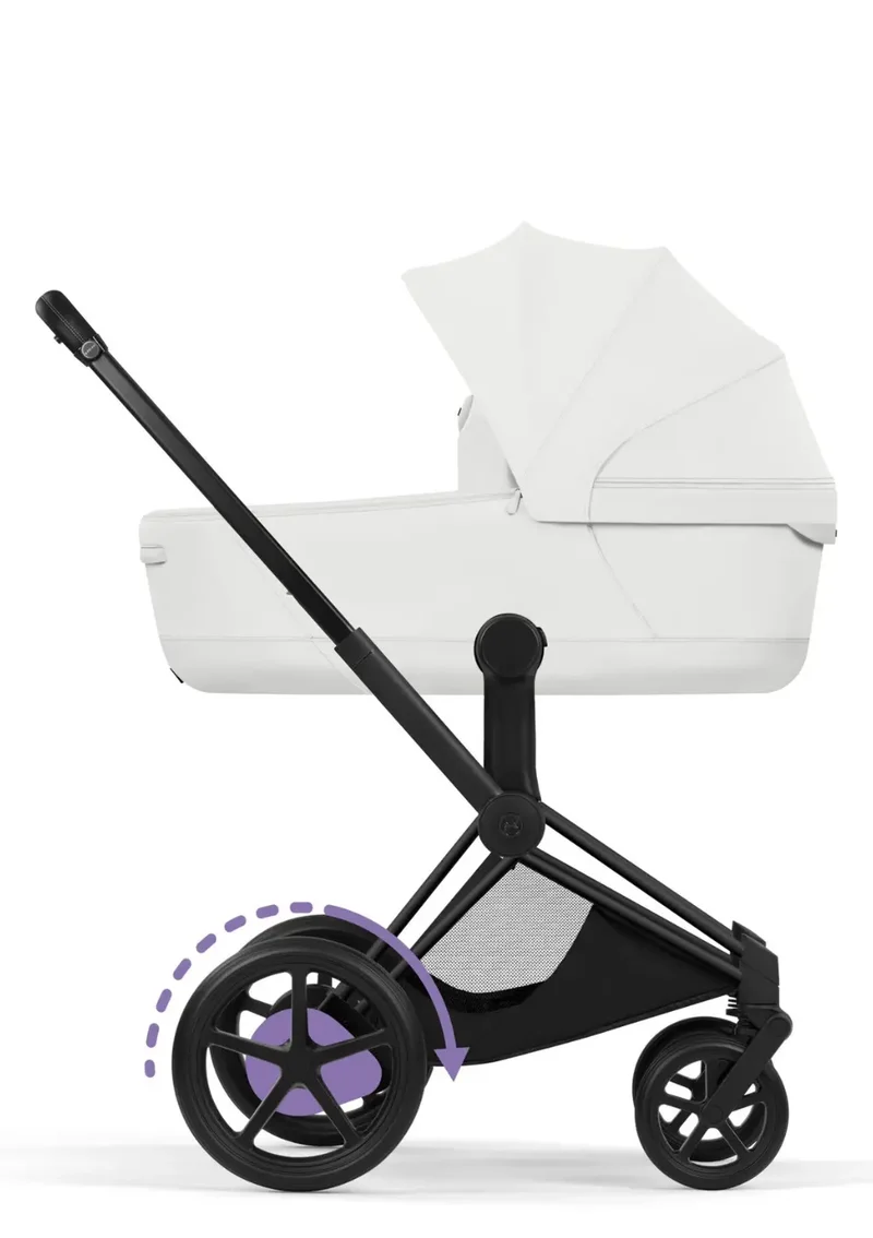 Kinderwagen-Set 'e-Priam Style' Off White