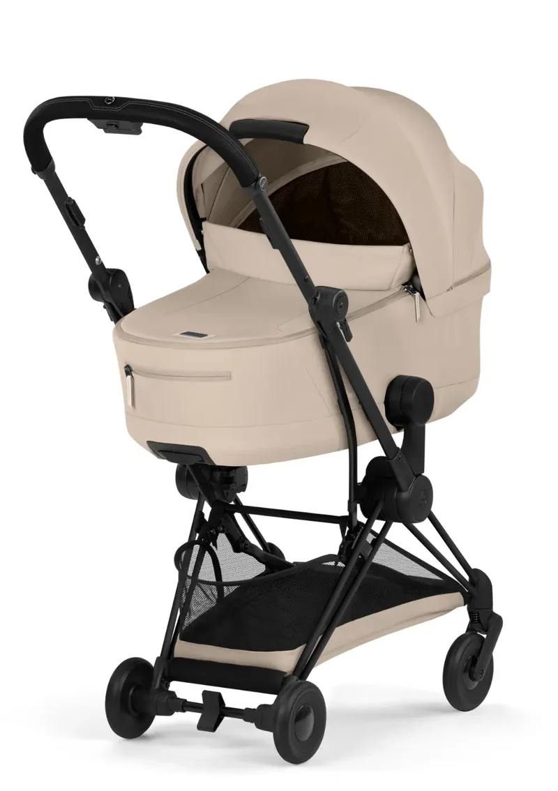 Buggy-Set 'Coya Comfort' Cozy Beige / Matt Black Frame