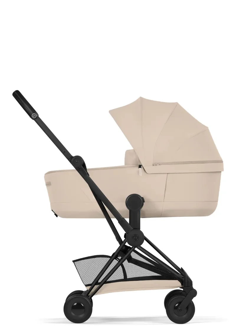 Buggy-Set 'Coya Comfort' Cozy Beige / Matt Black Frame