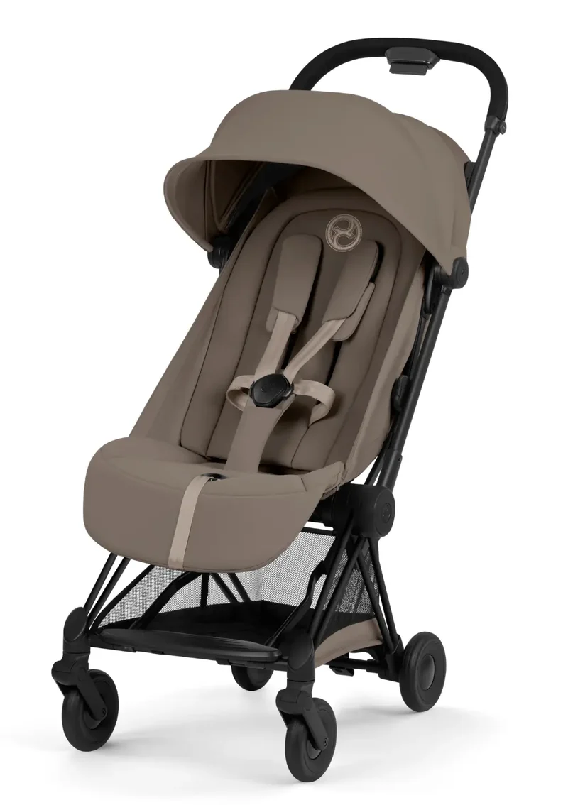 Buggy 'Coya Comfort' Coconut Brown / Matt Black Frame