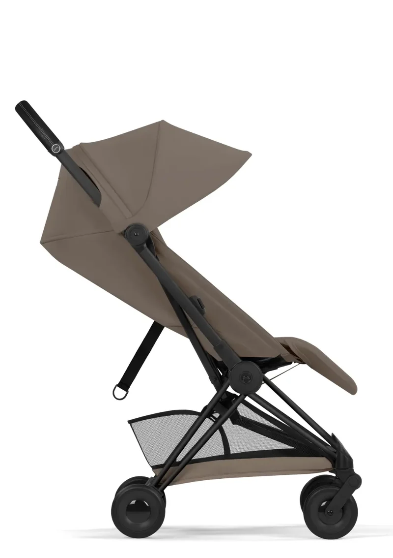 Buggy 'Coya Comfort' Coconut Brown / Matt Black Frame