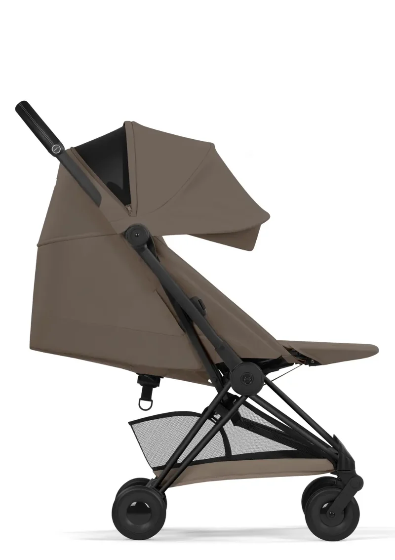 Buggy 'Coya Comfort' Coconut Brown / Matt Black Frame