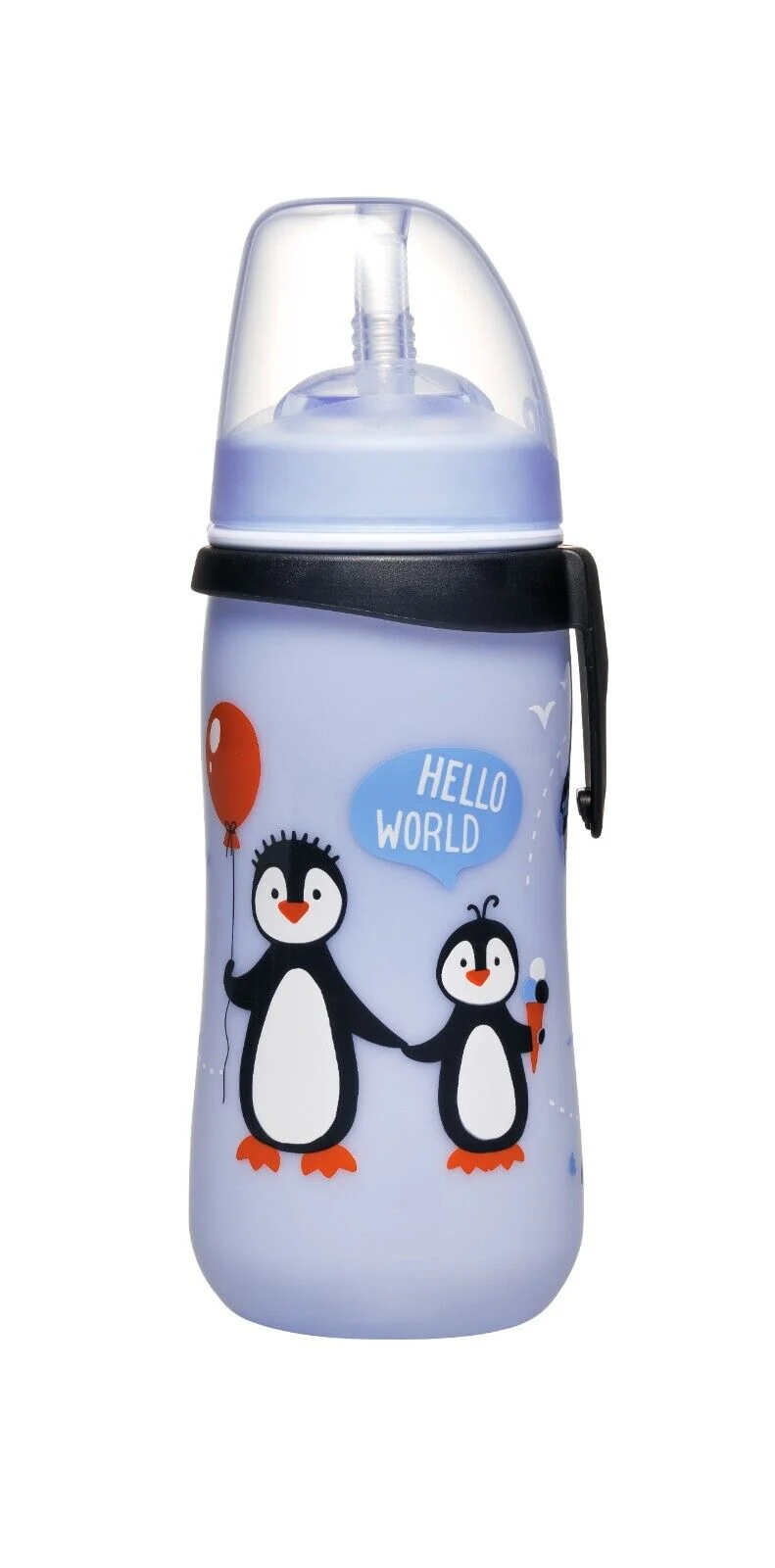 Nip Kinder Trinkflasche Strohhalmbecher Kids Straw Cup 330ml PP