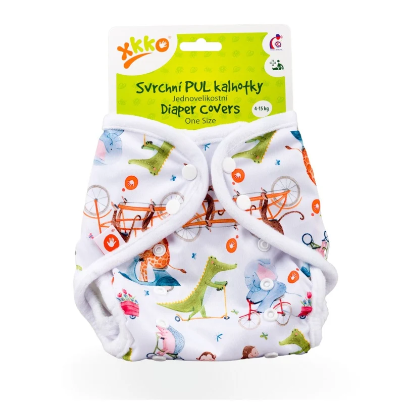 XKKO PUL Überhose mit bunten Tiermotiven 4-15kg