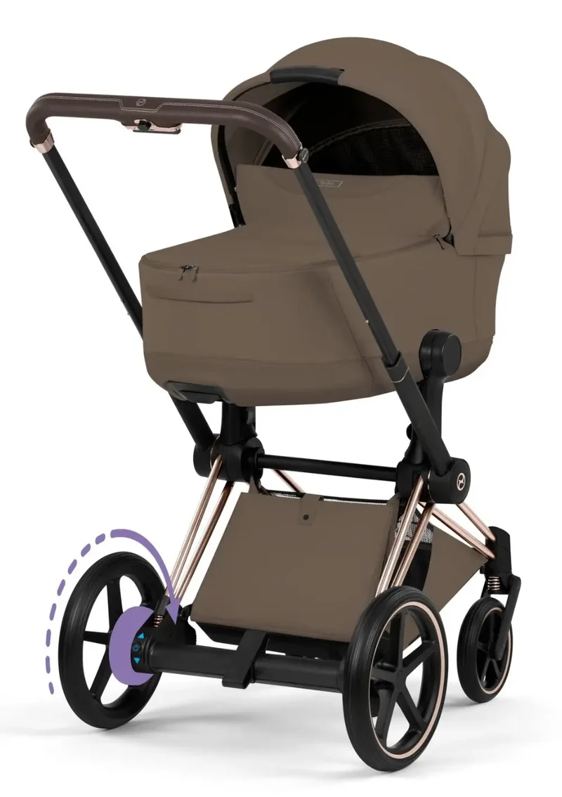 Kinderwagen-Set 'e-Priam Style' Coconut Brown