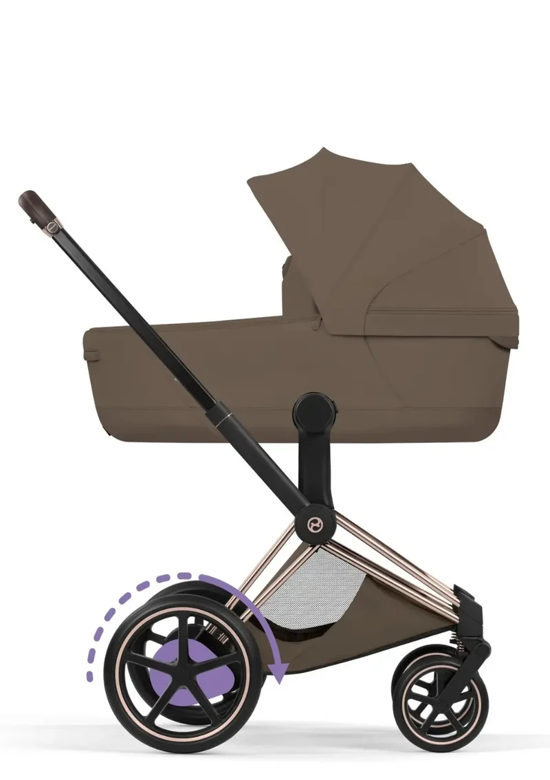 Kinderwagen-Set 'e-Priam Style' Coconut Brown