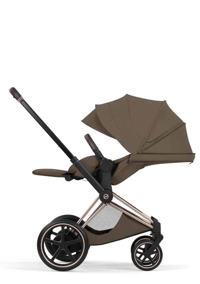 Kinderwagen-Set 'e-Priam Style' Coconut Brown