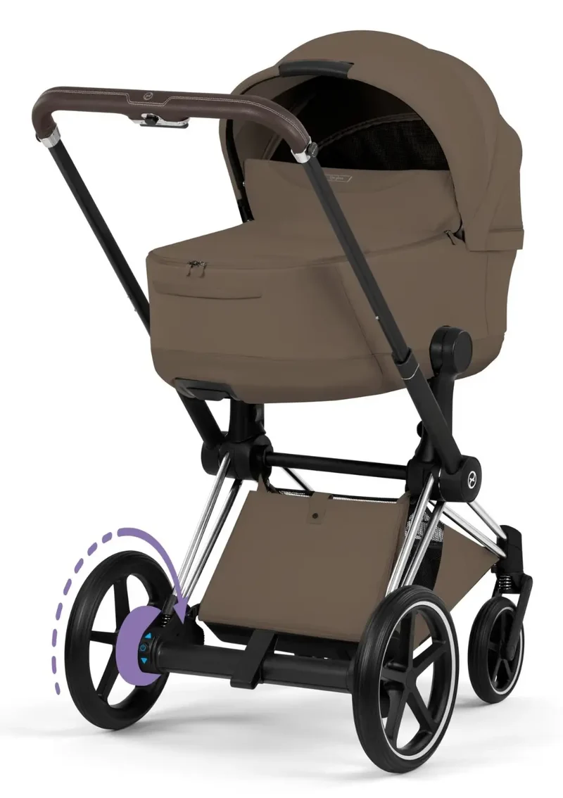 Kinderwagen-Set 'e-Priam Style' Coconut Brown
