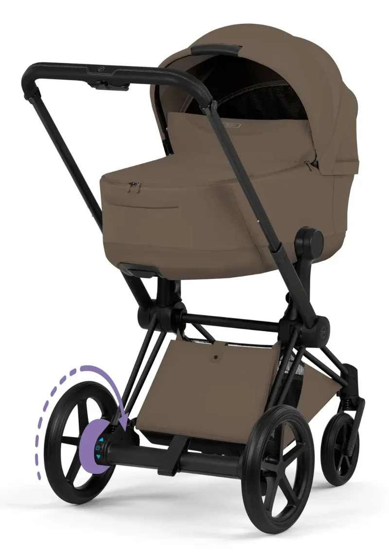 Kinderwagen-Set 'e-Priam Style' Coconut Brown