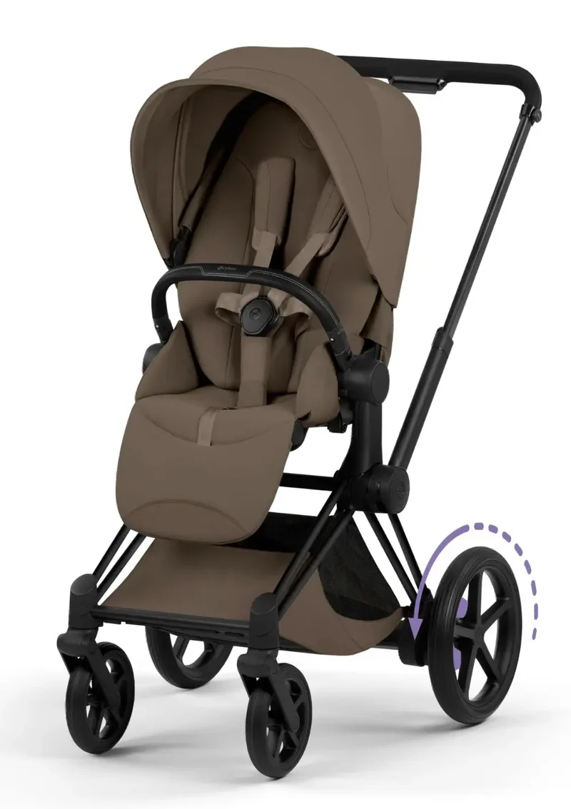 Kinderwagen-Set 'e-Priam Style' Coconut Brown