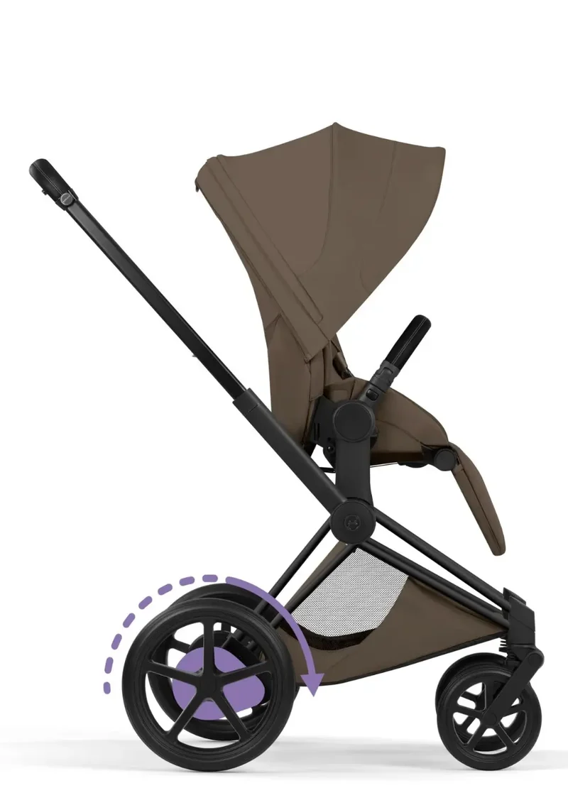 Kinderwagen-Set 'e-Priam Style' Coconut Brown