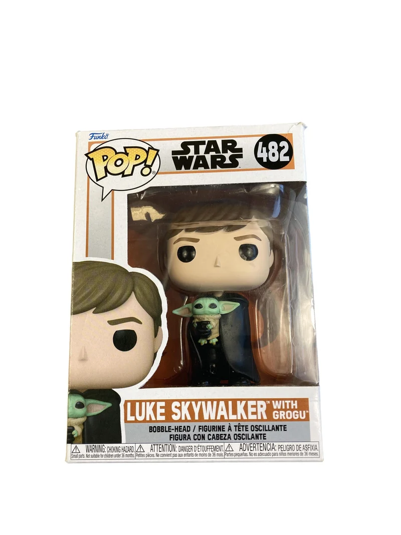 Funko Pop Luke Skywalker with Grogu 482