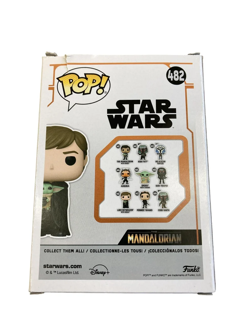 Funko Pop Luke Skywalker with Grogu 482