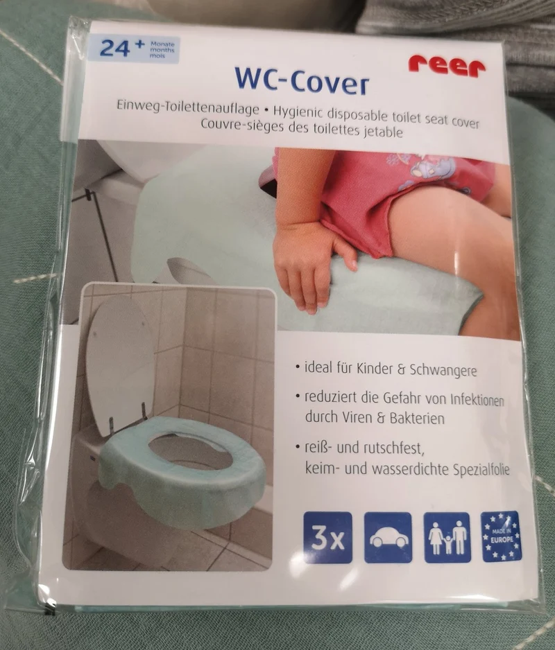 reer WC Cover 3 Stk. Packung für Unterwegs