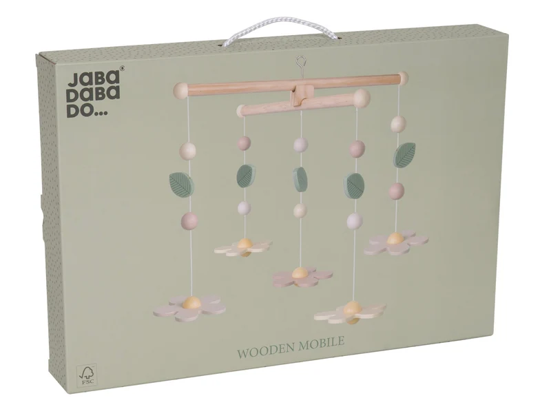 Jabadabado Holz Mobile Blumen