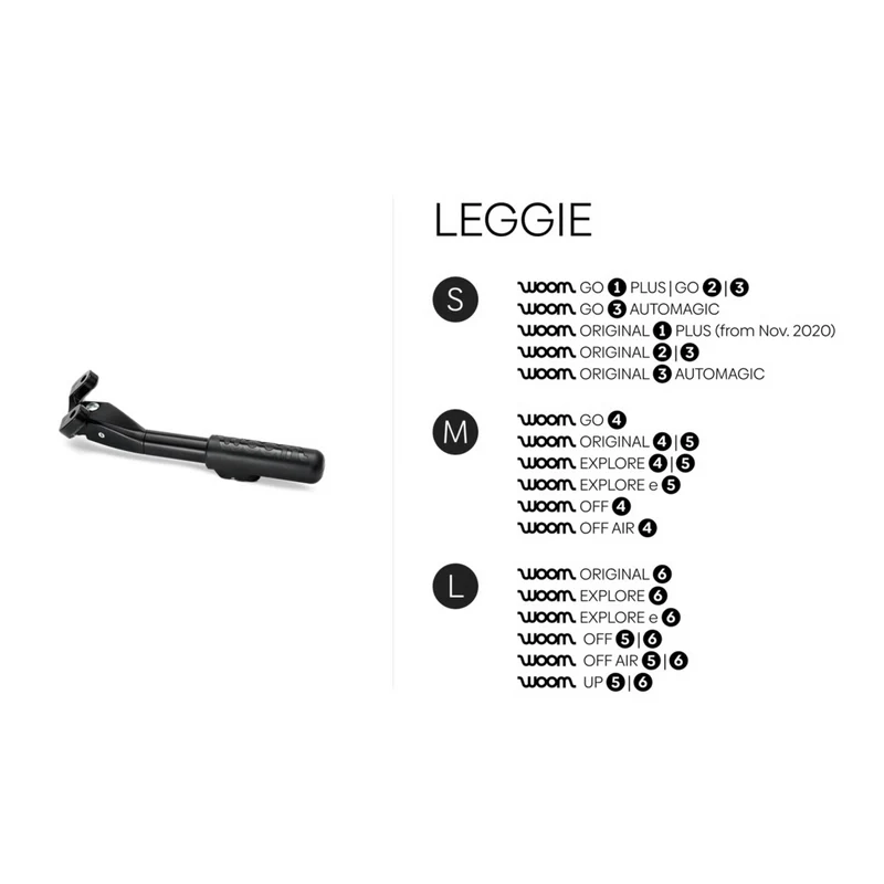 Woom LEGGIE Seitenständer S & 0